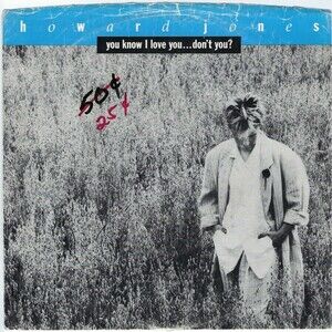 Howard Jones 45 PS You Know I Love You Don't You?/Roll Right Up G+/VG+ Synth Pop